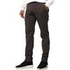 Indicode Uomini INWalmie Cargo Pants | Pantaloni Cargo in 98% Cotone con 6 Tasche Raven 32/32