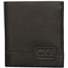 Calvin Klein Jeans Calvin Klein Portafoglio verticale uomo in pelle CK JEANS articolo CEC100 PCG00 cm.9,5 x 10,8, 999 Nero - Black, UNICA - ONE SIZE