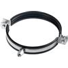 Steinberg14 1 pezzo Fascetta per tubo flessibile da 125mm, con gomma ammortizzante in EPDM, guarnizione per tubo di ventilazione di Steinberg14