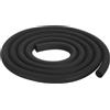 QUARKZMAN Nastro Tenuta Gomma Espansa, Diametro 12mm (15/32) Lunghezza 2,5 Metri (8,20 piedi) Gomma EPDM Rotonda per Guarnizioni Fai Da Te Magazzino Tappetini Tubi Schiuma Artigianato