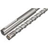 UK DRILLS THE PROFESSIONALS CHOICE UK Drills - Punta per trapano SDS Max, 25 x 400 mm, punta in carburo di tungsteno, a doppia scanalatura, a spirale, granito, cemento, mattonelle, muratura, 1 pezzo