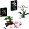 LEGO Bundle Giardino Botanico - Set per Adulti con Orchidea (10311) e Albero Bonsai (10281) da Costruire - Regalo Creativo per San Valentino per Donna e Uomo - Piante Artificiali per Decorare Casa