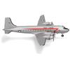 herpa modello aereo US Air Force Douglas C-54 Skymaster "Rosinenbomber", miniatura in scala 1:200, pezzo da collezione, senza supporto, metallo