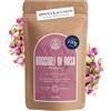 Monte Nativo Boccioli di Rosa essiccati Monte Nativo (100g) - Senza additivi - Infusi e tisane per la tazza di tè più deliziosa - Raccolte ed Essiccate Delicatamente - Tè alle erbe aromatico - Herbal Tea