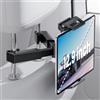 NEUTYPECHIC Porta Tablet da Auto Posteriore, Supporto Tablet Auto Universale con Rotazione a 360 Gradi, Nero