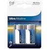 Glowster Batteria alcalina C/LR14, 2 pezzi per confezione, 30% più resistente, perfetta per dispositivi ad alto consumo. Ideale per chi cerca prestazioni e lunga durata nelle loro batterie.