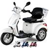 VELECO ZT15 Scooter elettrico 3 ruote Disabili Anziani 12km/h 900W BIANCO