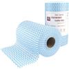 IDEA HOME Panni per la Pulizia 2 Rotoli 200 Pezzi - Panni in Rotolo con 100 Panni Ciascuno - Panno per la Pulizia in Rotolo 18x35cm, Blu
