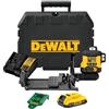 DEWALT Livella laser multilinea 360° DeWalt con raggio verde 18 V 2 Ah