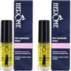 Herome 2-Pack Stop alle Unghie Danneggiate - Ripara le unghie danneggiate (soprattutto dopo le unghie artificiali, le unghie mangiucchiate o l'uso di farmaci) (Exit Damaged Nails) - 2 * 7ml.