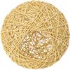 Veemoon Paralume Rattan Intrecciato Per Lampade Copertura Decorativa Per Lampade Sospensione Stile Rustico Facile Da Installare e Resistente