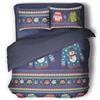 PERLARARA Basic Line - Parure Copripiumino Matrimoniale Cotone 255x200 cm - Sacco Letto Copripiumone - Nives C274