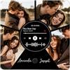 Wamantic Calamita Frigorifero con Musica Personalizzata - Magnete Musicale Personalizzabile con Immagine e Spotify - Calamite Frigo per Regali di Coppia, Natale, San Valentino, Compleanno (Stile 5)