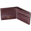 Cronus & Rhea® | Luxury Money Clip Exclusive Leather (Ladon) | Titolare della carta - Porta carte - Portafoglio | Vera pelle | Con elegante scatola regalo | Uomini - Donne (Marrone scuro)