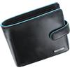 Visconti Collezione Alps TOM Portafoglio in Pelle a Doppia Piega con Protezione RFID - ALP86 Nero