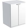Mongardi 7827C98 - Coprilavatrice, Bianco, 68.5 x 64.5 x 88 cm