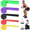 Newpop 5 Livelli Elastici Fitness, Elastico Palestra, Bande Elastiche Fitness, Fasce Fascia di Resistenza, Banda Elastica, Trazioni Calisthenics in Lattice con Ancoraggio Porta, Maniglie e Borsa