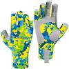Bassdash ALTIMATE UPF 50+ Guanti da pesca da donna UV Protezione solare Guanti senza dita per kayak pagaia escursionismo ciclismo guida tiro allenamento