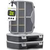 idea-station cassettiera porta minuteria plastica 3 pezzi / 19 x 15 cm - antracite - contenitori organizer