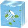 BFS Filters Pacco di 5 filtri di Ricambio per Ventilatore LIMODOR Limot LF/Elf e F/C, F-LF/5 00010 Lig. Filtri di Ricambio d'Aria e Polvere, Dimensioni 226x226 mm, Ø95 mm