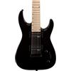 Jackson Edizione Speciale JS22-7 DKA-M Dinky Chitarra Elettrica 7 Corde, Humbucker ad Alto Output, 24 Tasti, Ponte Hard-Tail, Nero Lucido