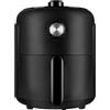 Bomann, Friggitrice ad aria calda 2,3 L Nero FR6076HCB - Cottura sana senza olio, Termostato regolabile 80-200°C, Timer 60 min, Antiaderente, Protezione da surriscaldamento, Friggitrice ad aria