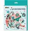 Avenir 6305070, kit creativo decorazione 3D, per bambini dai 5 anni in su