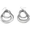 Vestopazzo Vlnet ® | Vestopazzo orecchini 3 gocce | alluminio 100% riciclato | Fatti a mano | Taglia unica | Unisex