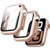 JETech Cover per Apple Watch Series 11/10 42mm, Oro Rosa