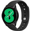 LEIXIUER 22mm Cinturino Compatibile con Samsung Galaxy Watch 3 45 mm/Galaxy Watch 46mm Braccialetto Gear S3 Frontier/Classic Silicone Polso Band per Huawei Watch GT/GT 2 46mm per Amazfit GTR/GTR2 47 mm,Nero