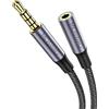 Awinner, cavo di prolunga audio da 3,5 mm, stereo maschio a femmina, per cuffie, per Apple