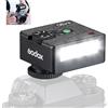 Godox iM30 Godox Flash GN15 con 7 livelli, CCT 6000K ± 200K, IM 30 mini flash manuale per Sony zv1/Sony zve10/Canon/Ricoh gr3/Fuji f1-230 flash full-power