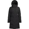 Khujo, cappotto invernale da donna Graya, mantella corta, cappotto trapuntato, Nero , S