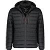 Geographical Norway Alaric Men - Giacca Uomo Imbottita Calda Autunno-Invernale - Cappotto Caldo - Giacche Antivento A Maniche Lunghe - Abito Ideale Per Uomini (Nero 3XL)