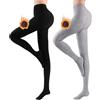 Libella 2 pacchi Collant termici da donna collant invernali foderati Accogliente senza cuciture opaco caldo Collant invernali Stretto Multicolore 4174 Nero + Grigio chiaro M/L