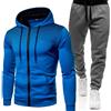 Daikascbny Tuta Uomo Completo Tuta da Ginnastica Uomo Invernale 2 Pezzi Felpa con Cappuccio e Pantaloni Set Giacca da Jogging Suit Felpata Completo Palestra Uomo Abbigliamento Sportiva Tute da Uomo in Offerta