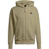 adidas Felpa da Uomo con Cappuccio e Zip Z.N.E. Premium Verde Taglia S Codice IN5090