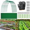 mizikuu Archi per Serre a Tunnel, 36 Pezzi Cerchi da Giardino Archi per Tunnel Orto Pneumatici per Serra per Tunnel Orto Robusto Cerchi da Giardino per Tunnel da Giardino per Cortili