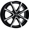 MAK MILANO 4 YOU CERCHI IN LEGA BLACK MIRROR 5,5x15 4X100