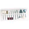 Promed Kit di Punte Comfort Promed, Testine per Fresa, Mole, Fresa per Unghie, Testine, Punte, 12 Punte di Fresa per Decorazione delle Unghie con Misura Standard da 2.332mm a 2.350mm per Manicure & Pedicure