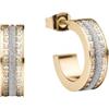 BERING Orecchini da donna in oro lucido - Collezione Arctic Symphony con acciaio inossidabile - 723-271-05
