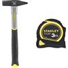 STANLEY STHT0-51907 Martello DIN, Fibra di Vetro, 300 g & 0-30-687 Flessometro Tylon, 3 m x 12.7 mm