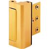 Prime-Line Defender U 10826 - Serratura di rinforzo per porta anodizzata, aggiunge extra sicurezza alla tua casa e previene l'ingresso non autorizzato, arresto da 3, finitura in alluminio