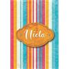 Independently published Nicla: Taccuino A5 | Nome personalizzato Nicla | Regalo di compleanno per moglie, mamma, sorella, figlia ... | Design: carta colorata | 120 pagine a righe, piccolo formato A5 (14.8 x 21 cm)