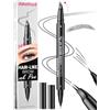 iMethod Matita per sopracciglia Curved Microblading Eyebrow Pencil, doppia finitura, applicatore preciso per creare sopracciglia naturali, grigio