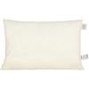 beties - cuscino publik, in piuma (vere piume), lavabile, lavorazione tradizionale, colore crema, 100% cotone, crema, 40 x 60 cm