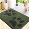FCSDETAIL Zerbino Interno 50 x 80 cm, Tappetino Antiscivolo e Lavabile in Lavatrice, Tappetino d'Ingresso Assorbenti per Cane, Ingresso, Porta, Corridoio