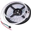 Hsthe Sea 5 Metri WS2812B RGB LED Pixel Strip 5M 300LEDs 5050 SMD IP67 Illuminazione a LED Impermeabile
