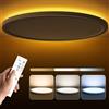 Matane 36W Plafoniera LED con Telecomando, Luce Notturna 2000K Calda, Pannello 3000K-6500K Dimmerabile per Camera da Letto, Cameretta dei Bambini, Soggiorno, Grande Rotonda Bianca φ39x2,5 cm