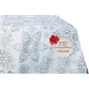 casaviva - Tovaglia in Raso di Cotone Extra Morbido - Tovaglia Rettangolare Idrorepellente Stirofacile Antimacchia - Tovaglia 150x240 cm Silver